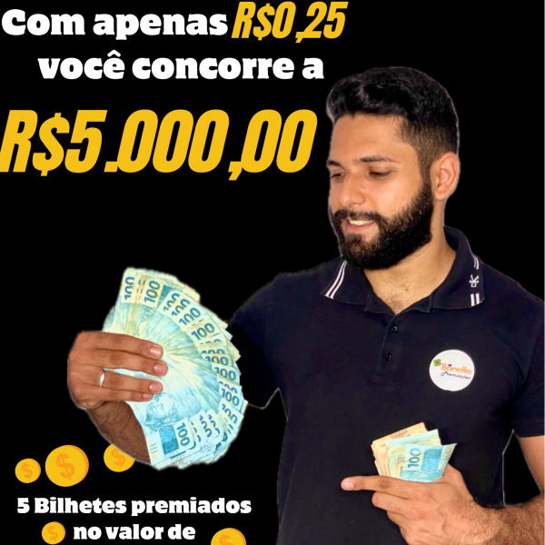 Ganhe 5 Mil Reais no PIX!💰💰💰